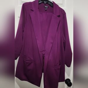 TORRID Women's Purple Pant Suit